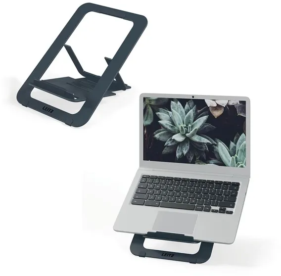 Leitz Ergo aluminium ultratynn justerbar laptopstativ
